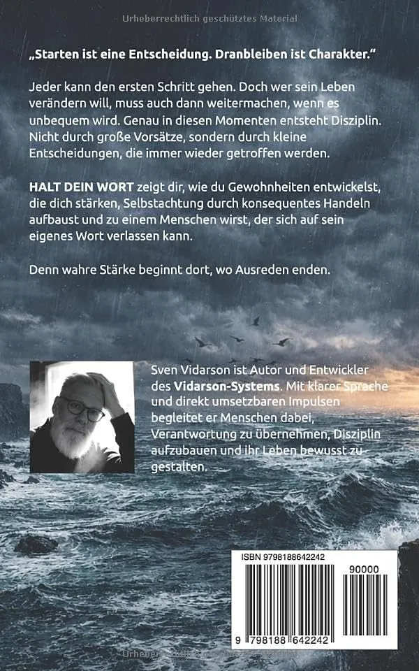 Halt dein Wort – Rückseite