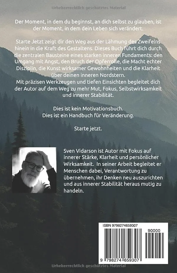 Starte Jetzt – Rückseite