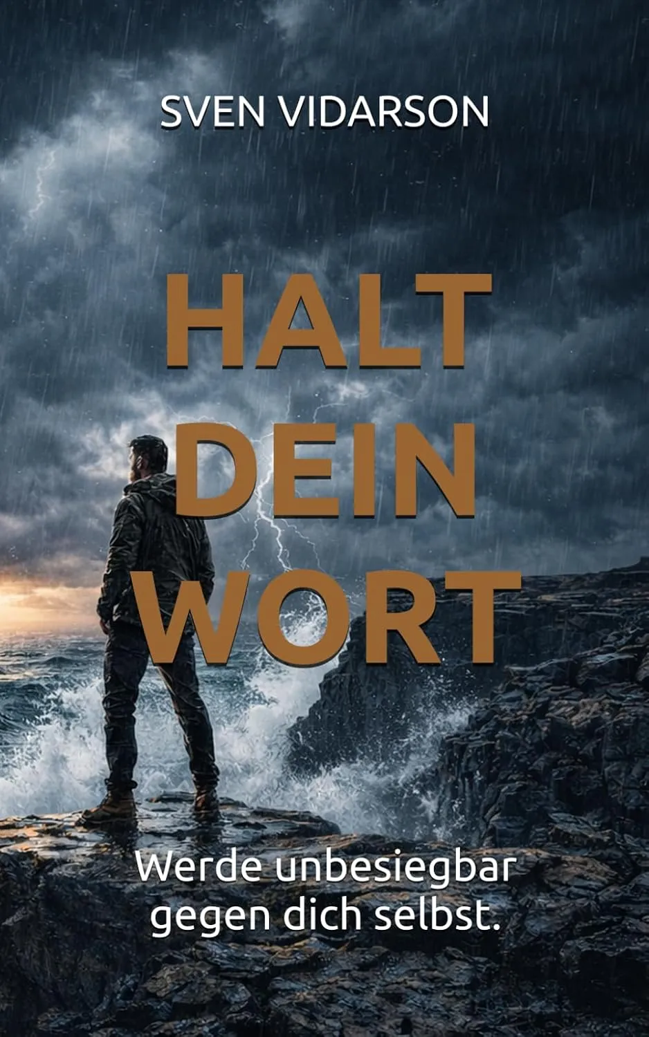 Halt dein Wort – Buchcover von Sven Vidarson